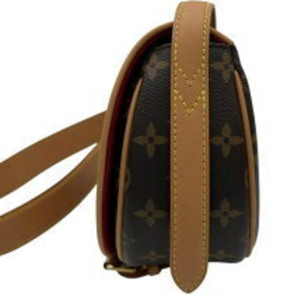 Louis Vuitton Bag Shoulder Monogram Brown Tambourine